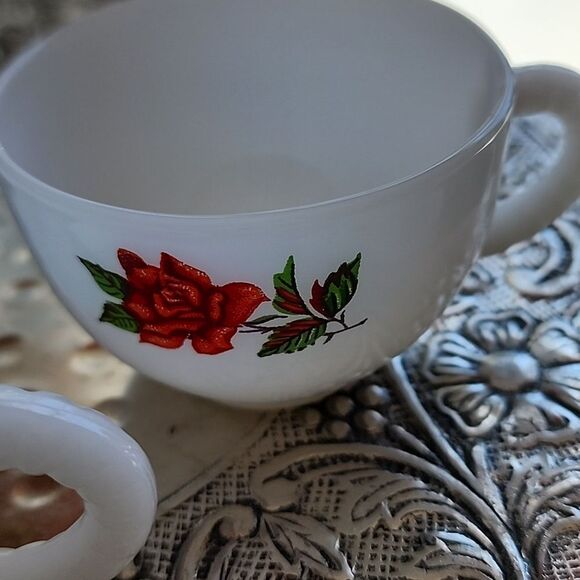 Vintage Federal Punch Teacups Set Of 3 - Picture 5 of 14